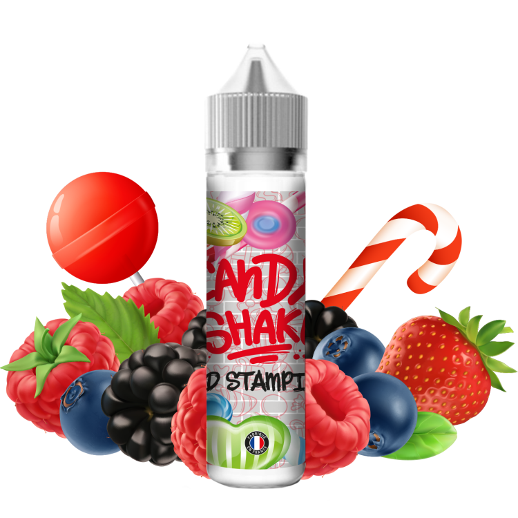 RED STAMPIDO - 50ML - CANDY SHAKE