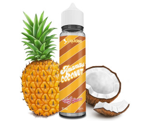Ananas Coconut Wpuff Flavors - 50ml - Liquideo