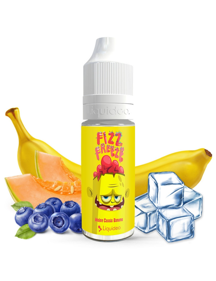 Melon Cassis Banane Freeze - 10ml - Liquideo