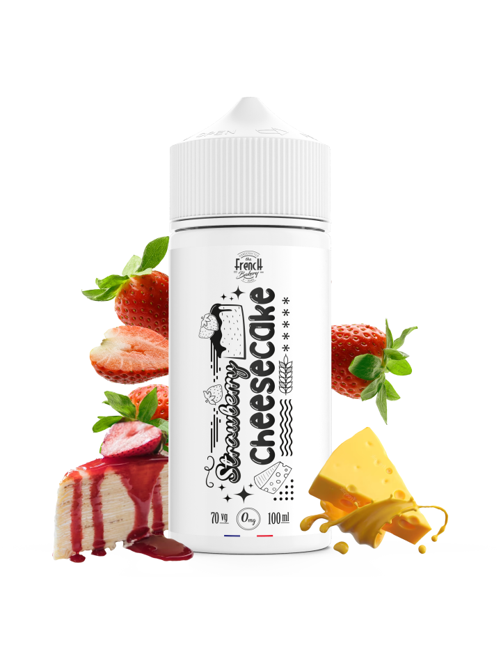 Strawberry Cheescake - 100 ml - The French Bakery