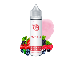 Barbe à Papa - Fuit rouge - 75ML - Crazy Labs