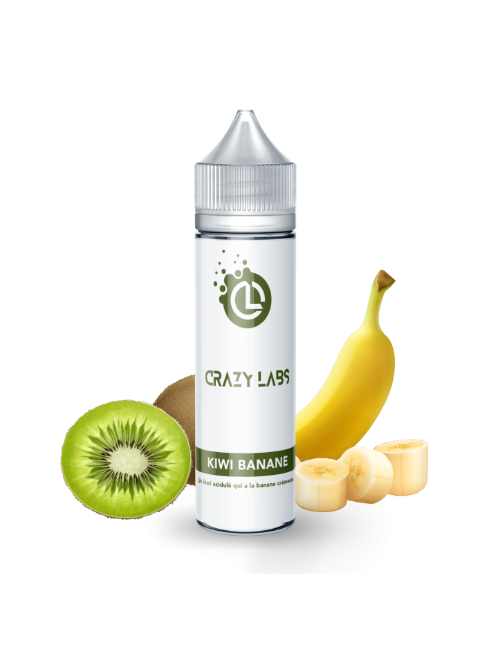 Kiwi Banane - 75ML - Crazy Labs