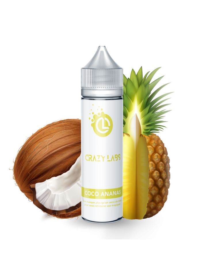 Coco Ananas - 75ML - Crazy Labs