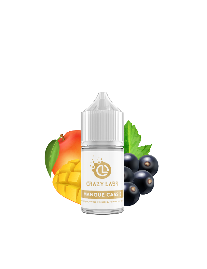 Mangue Cassis - 30ML Concentré - Crazy Labs