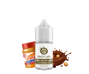 Beurre De Cacahuete Chocolat - 30ML Concentré - Crazy Labs