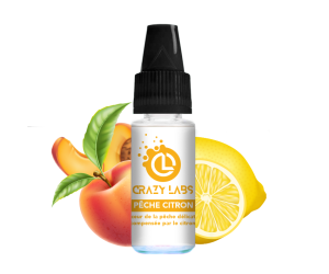 Pêche Citron  - 10ML - Crazy Labs