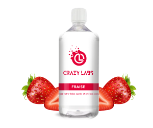 Fraise - 1 Litre - Crazy Labs