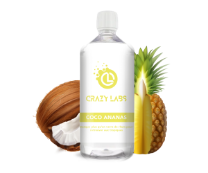 Coco Ananas - 1 Litre - Crazy Labs