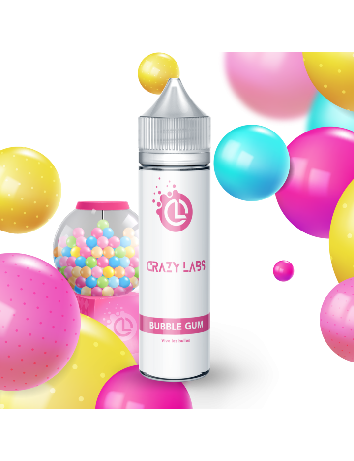 Bubble Gum - 75ML - Crazy Labs