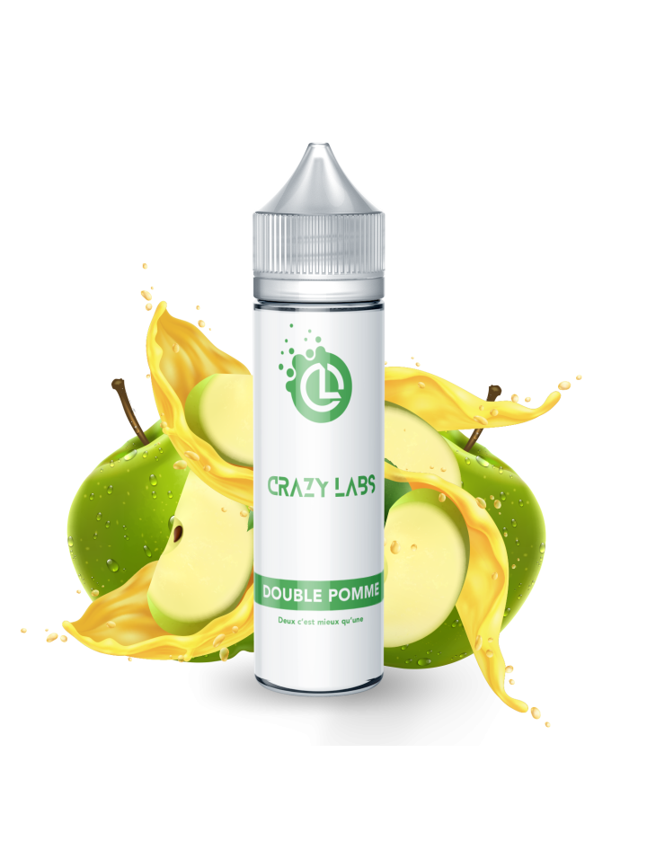 Double Pomme - 75ML - Crazy Labs