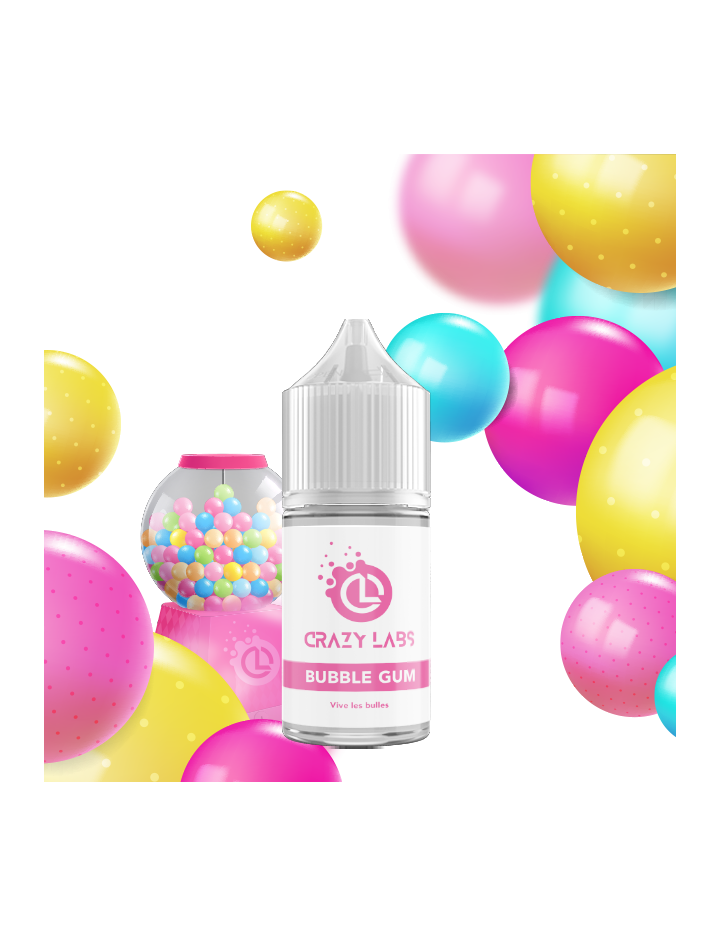 Bubble Gum - 30ML Concentré - Crazy Labs