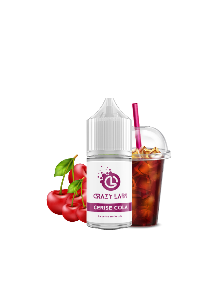 Cerise Cola - 30ML Concentré - Crazy Labs