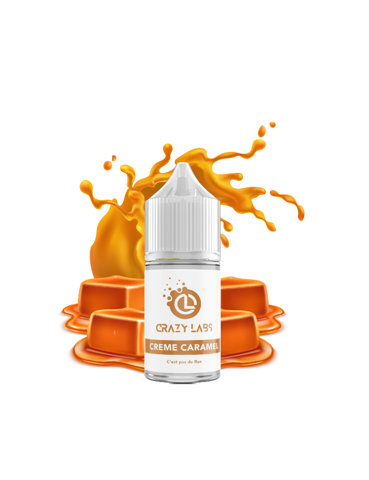 Creme Caramel - 30ML Concentré - Crazy Labs