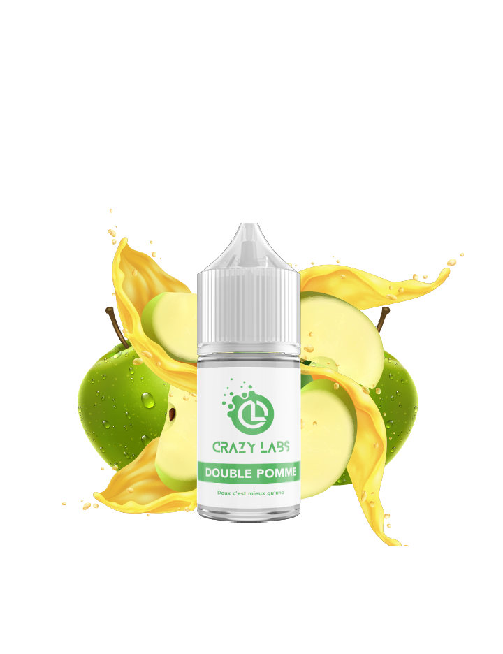 Double Pomme - 30ML Concentré - Crazy Labs