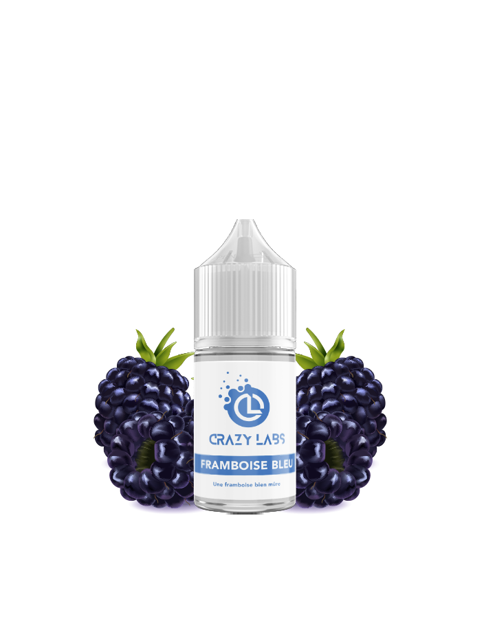 Framboise Bleu - 30ML Concentré - Crazy Labs