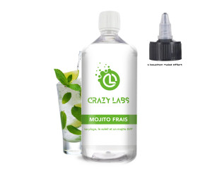 Mojito Frais - 1 Litre - Crazy Labs