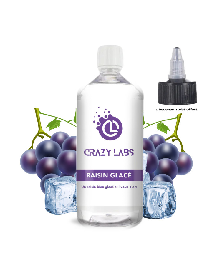 Raisin Glacé - 1 Litre - Crazy Labs