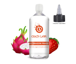 Fruit du Dragon Fraise Mûre - 1 Litre - Crazy Labs