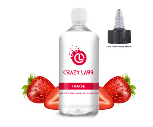 Fraise - 1 Litre - Crazy Labs