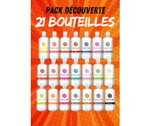 PACK DÉCOUVERTE CRAZY LABS 50ML (105 FIOLES à 1€)