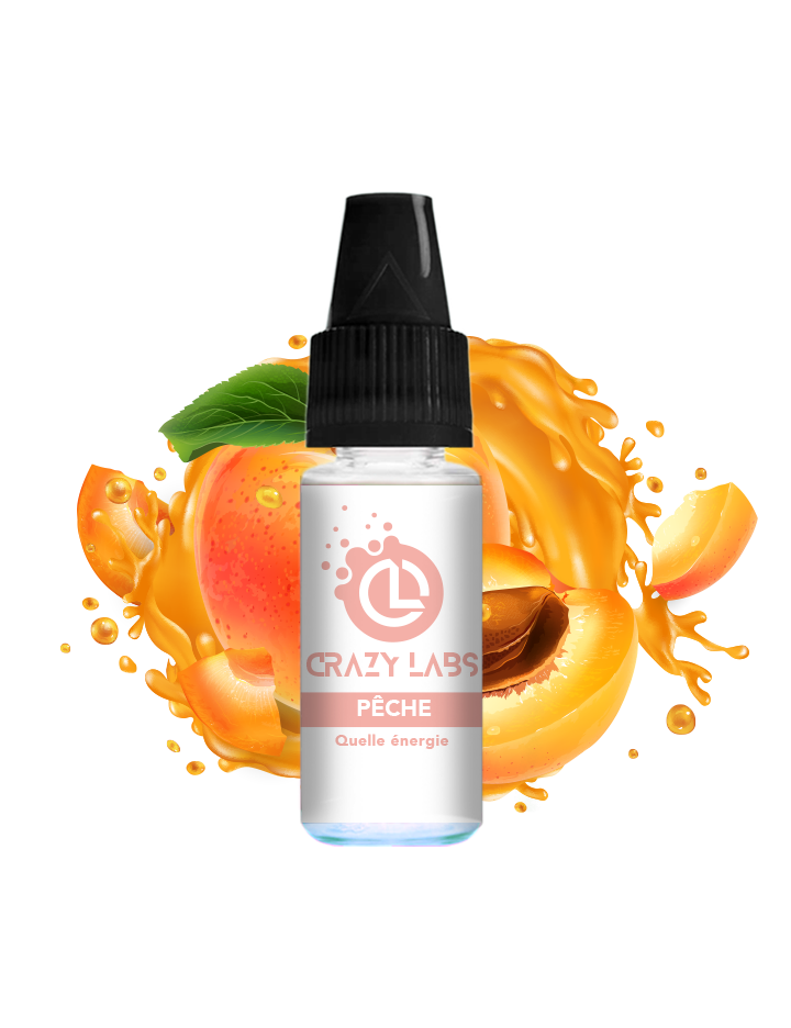 Pêche - 10ML - Crazy Labs