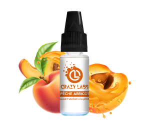 Pêche Abricot - 10ML - Crazy Labs