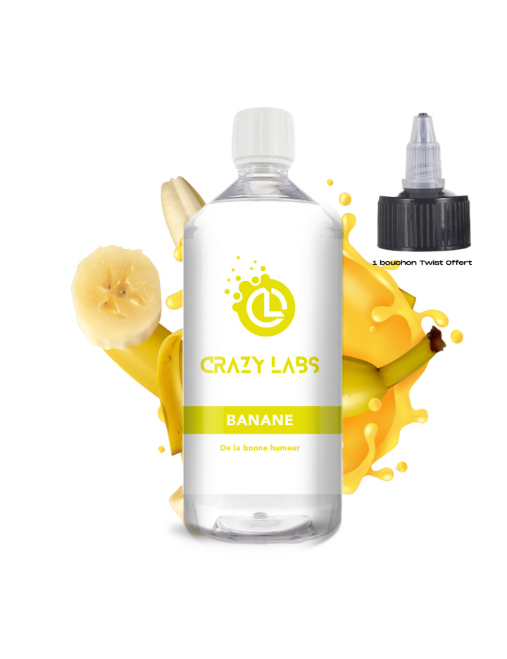 Banane - 1 Litre - Crazy Labs