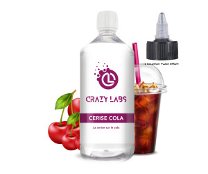 Cerise Cola - 1 Litre - Crazy Labs