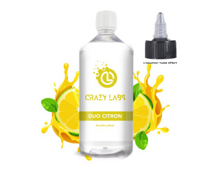 Duo Citron - 1 Litre - Crazy Labs