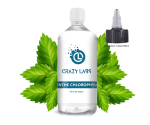 Menthe Chlorophylle - 1 Litre - Crazy Labs