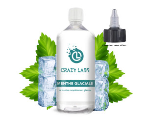 Menthe Glaciale - 1 Litre - Crazy Labs