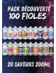 2 PACK DÉCOUVERTE CRAZY LABS 50ML (105 FIOLES)