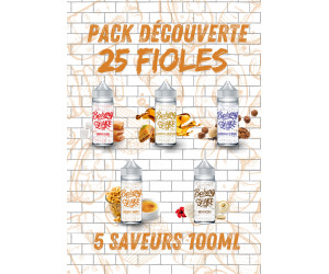 PACK DÉCOUVERTE BAKERY SHAKE 100ML (25 FIOLES)