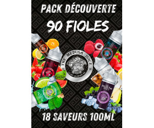 PACK DÉCOUVERTE THE MEDUSA JUICE 100ML (90 FIOLES)