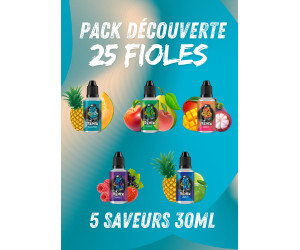 PACK DÉCOUVERTE REMIX 30ML CONCENTRE (25 FIOLES)