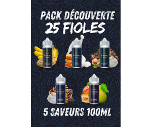 PACK DÉCOUVERTE YUMMY 100ML (25 FIOLES)