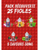 PACK DÉCOUVERTE VAPEGO 30ML CONCENTRE (25 FIOLES)