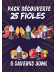 PACK DÉCOUVERTE NINJA 30ML CONCENTRE (25 FIOLES)