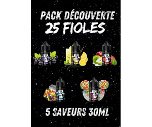 PACK DÉCOUVERTE TASTY REX 30ML CONCENTRE (25 FIOLES)