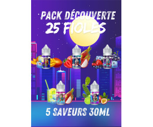 PACK DÉCOUVERTE ROCK'NROLL 30ML CONCENTRE (25 FIOLES)