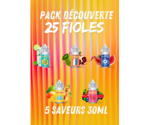 PACK DÉCOUVERTE NAMMOS 30ML CONCENTRE (25 FIOLES)