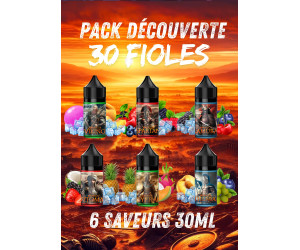 PACK DÉCOUVERTE WARRIOR 30ML CONCENTRE (30 FIOLES)