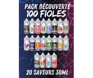 PACK DÉCOUVERTE MONSTER 30ML CONCENTRE (100 FIOLES)