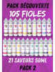 2 PACK DÉCOUVERTE CRAZY LABS 50ML (105 FIOLES)