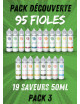 PACK DÉCOUVERTE 2 CRAZY LABS 50ML (105 FIOLES)