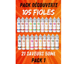 PACK DÉCOUVERTE CRAZY LABS 50ML 