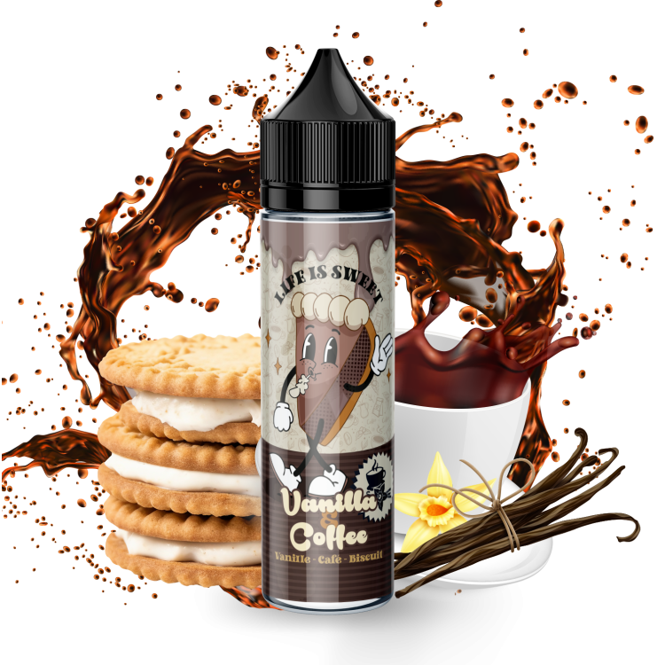 VANILLA COFFEE - 50ML - LIFE IS SWEET