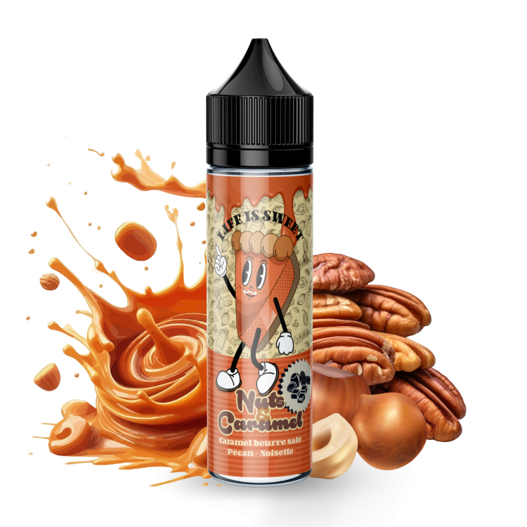 NUTS & CARAMEL - 50ML - LIFE IS SWEET