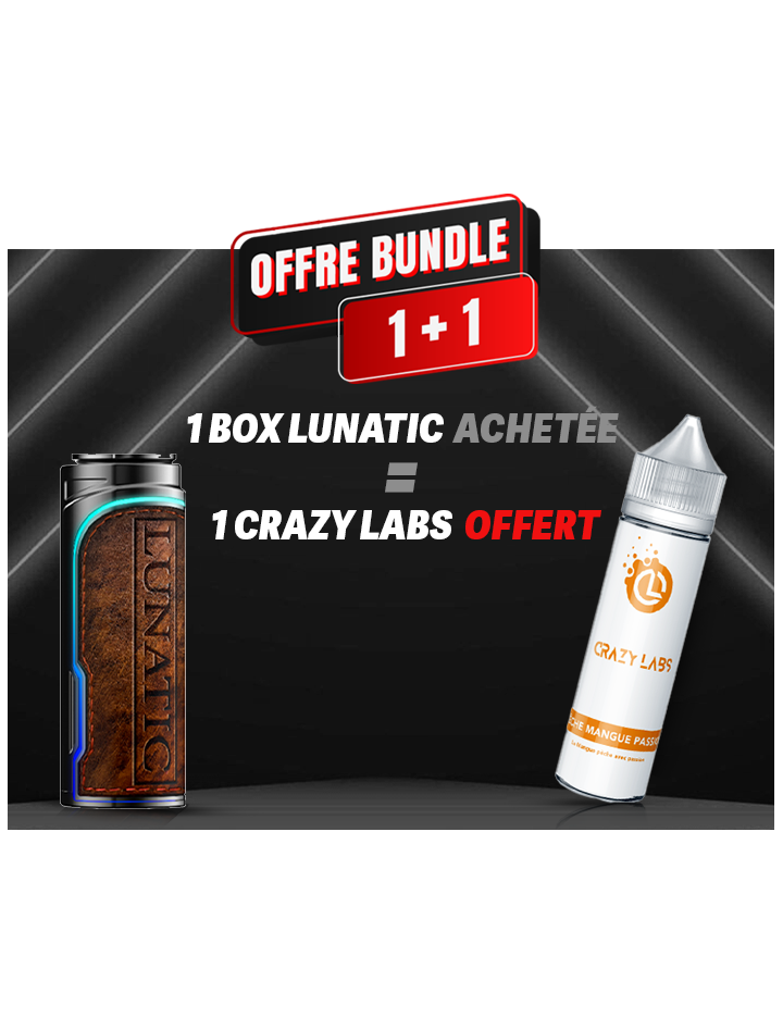 OFFRE BOX LUNATIC + 2 CRAZY LABS - MPV