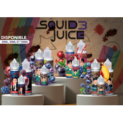 PACK DÉCOUVERTE SQUID JUICE 3 50ML (20 FIOLES )